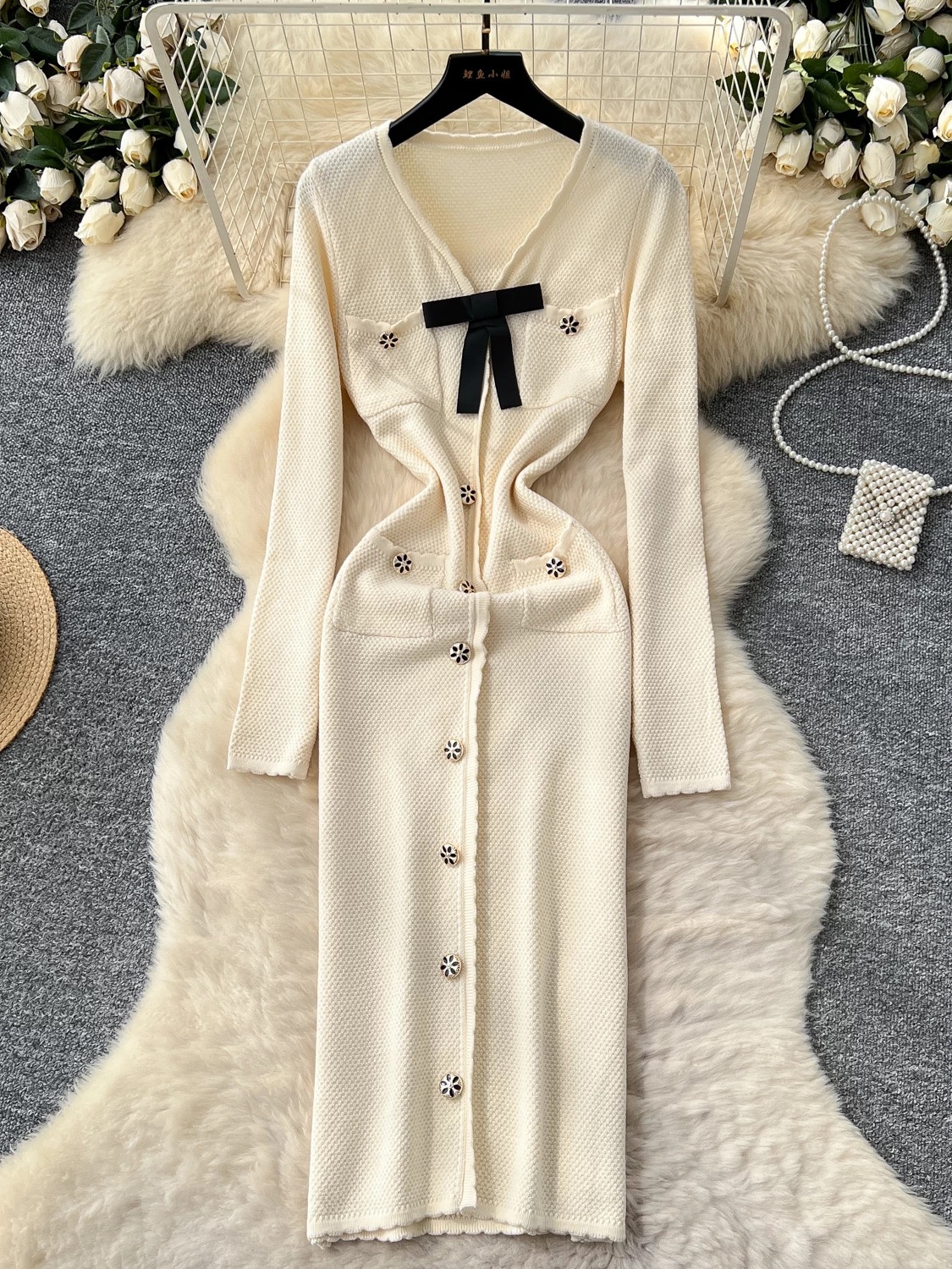 So irresistible dress knitted KBC325 images